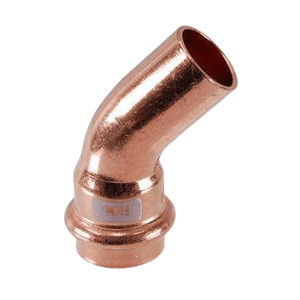 Copper press-fit elbow for profi-pressfitting bögen and modern pressfittings systems