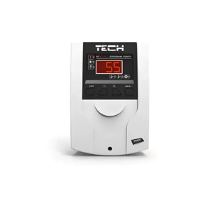 Temperaturdifferenzregler EU-21 CWU mit LED-Display.