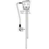 Brauchwasserspeicher 150 L mit Incoloy 825 Heizstab 2 kW.