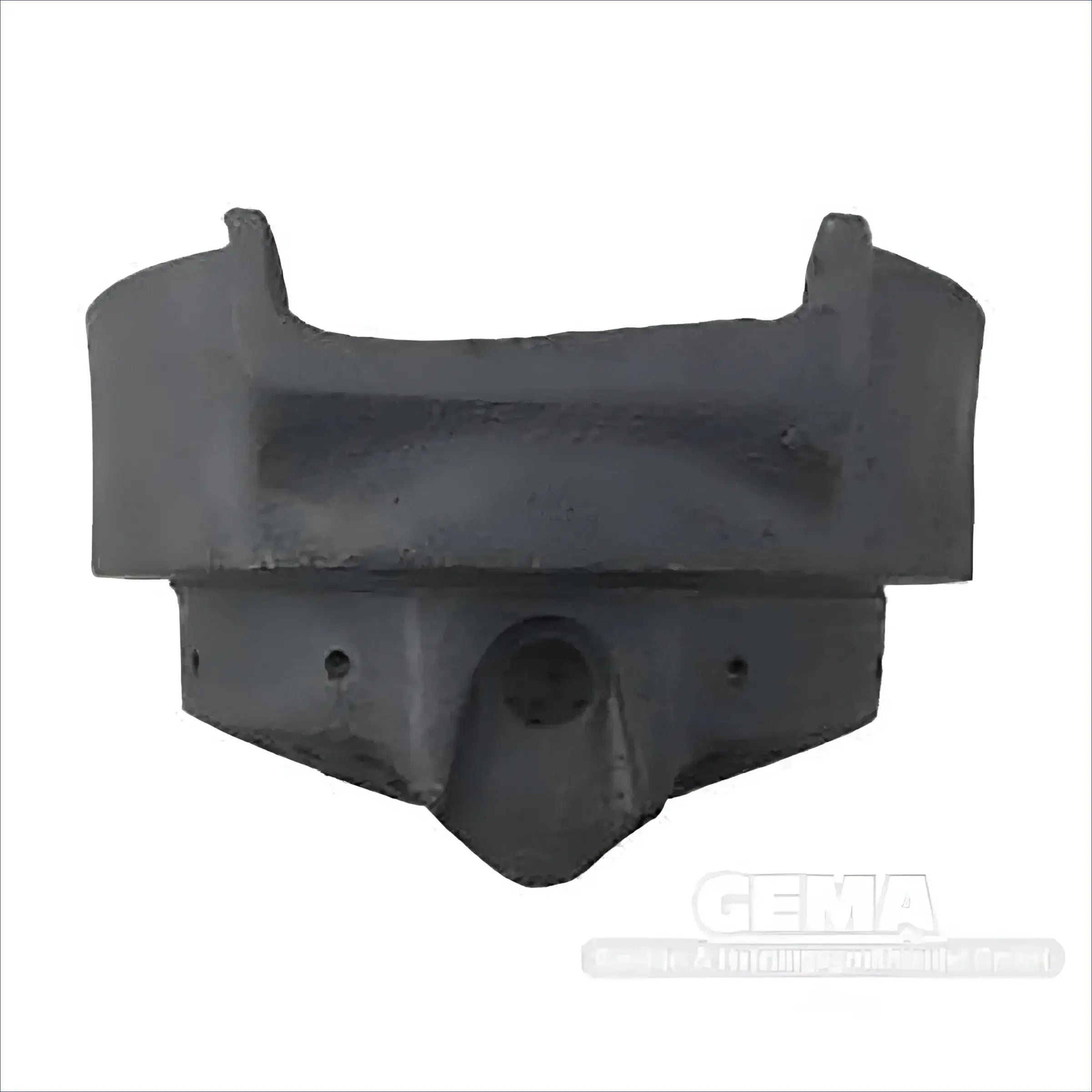 Darkgraues gussmetall Bootförmiges Original Brennertopf für Thermoflux Pelling 25 kW