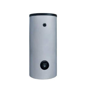 Cylindrischer Warmwasserspeicher Sunex Fish S16 mit großflächigem Wärmetauscher und Magnesiumanode