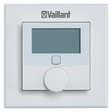 Einzelraumregelung ambiSENSE Weißer Digitaler Thermostat für sicheren Betrieb.