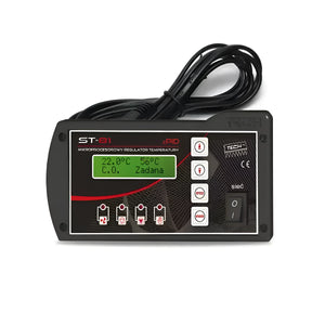 Blacktermostat mit Display und Tasten, eu-81 regler für feste Brennkessel technische Ausstattung