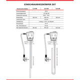 Warmwasserspeicher 100 L mit Incoloy 825 Heizstab 2 kW – Trinkwasserspeicher 🔥.