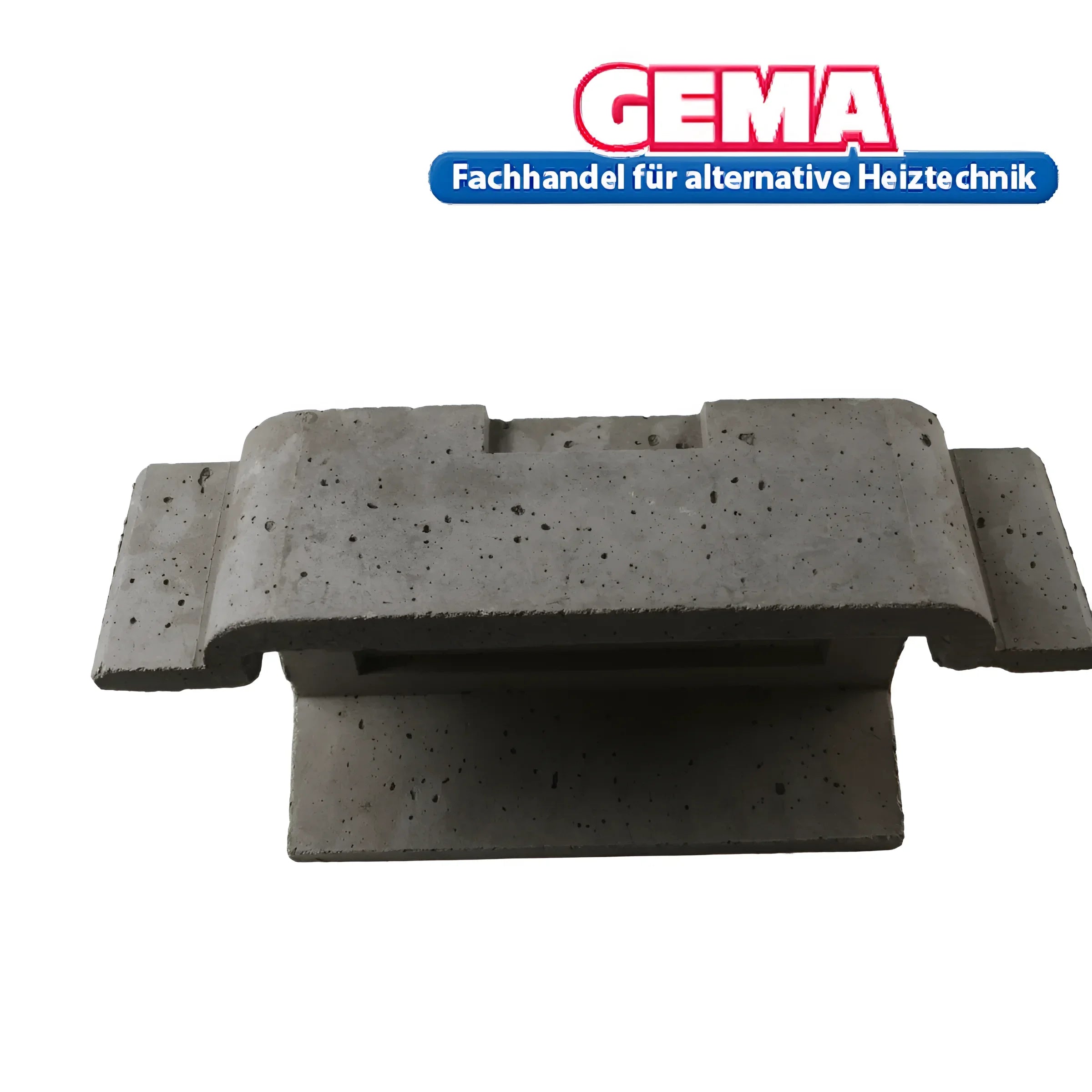 Grauer Schamottestein Brennkammer hinten für Attack SLX, originales Ersatzteil