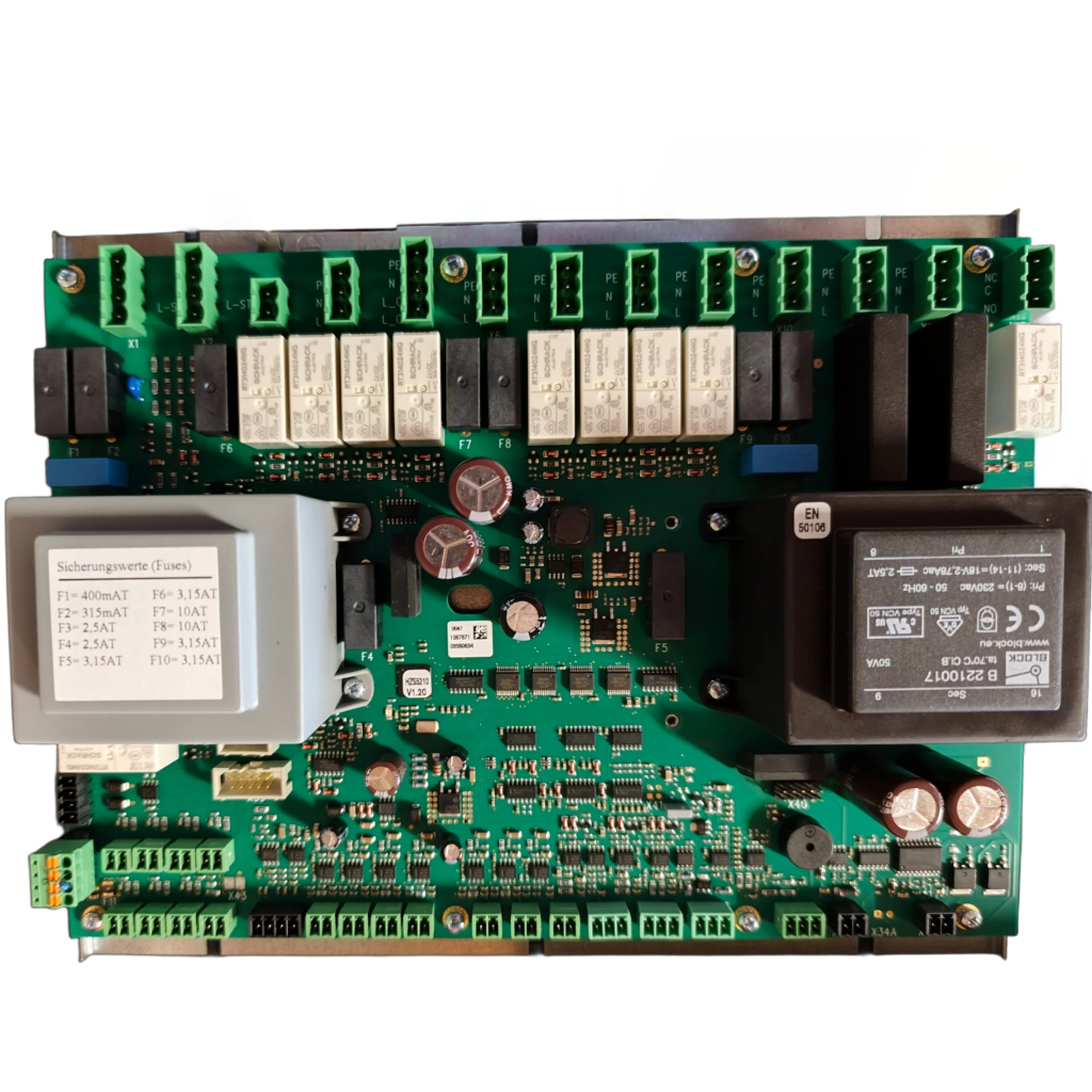 Sigmatek control board for optimal control of pellet and wooden boilers