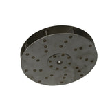 Uzbrukuma ventilatora ritenis Ø170mm metāla radiālais ventilators optimālai gaisa cirkulācijai