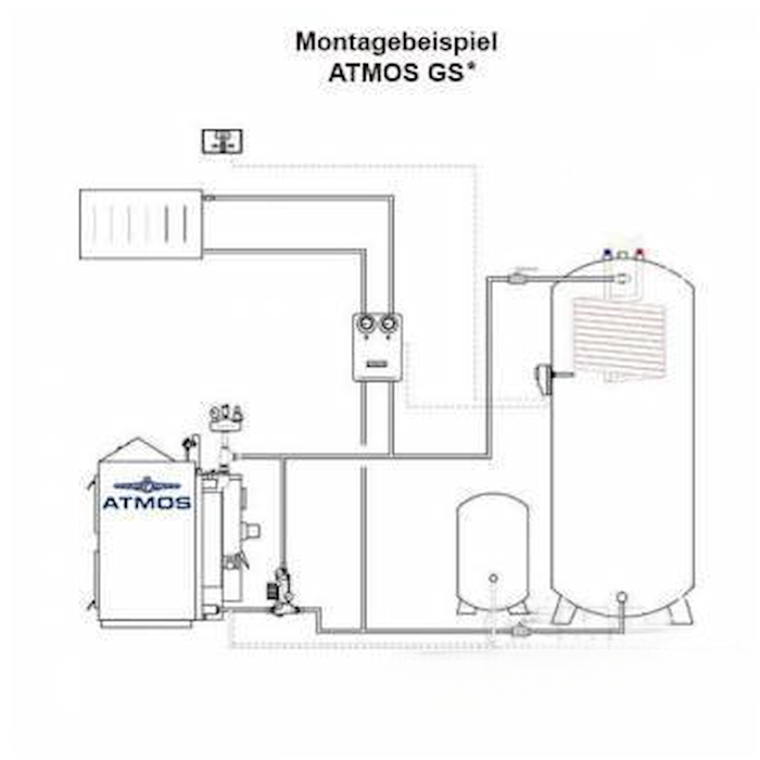 Heizkessel Atmos - GS Holzvergaser 15 kW