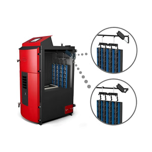 Innovativer Attack SLX Kombikessel 🔥 mit Solarpaket HP22 ☀️ für effiziente Heizung und Warmwasserbereitstellung.