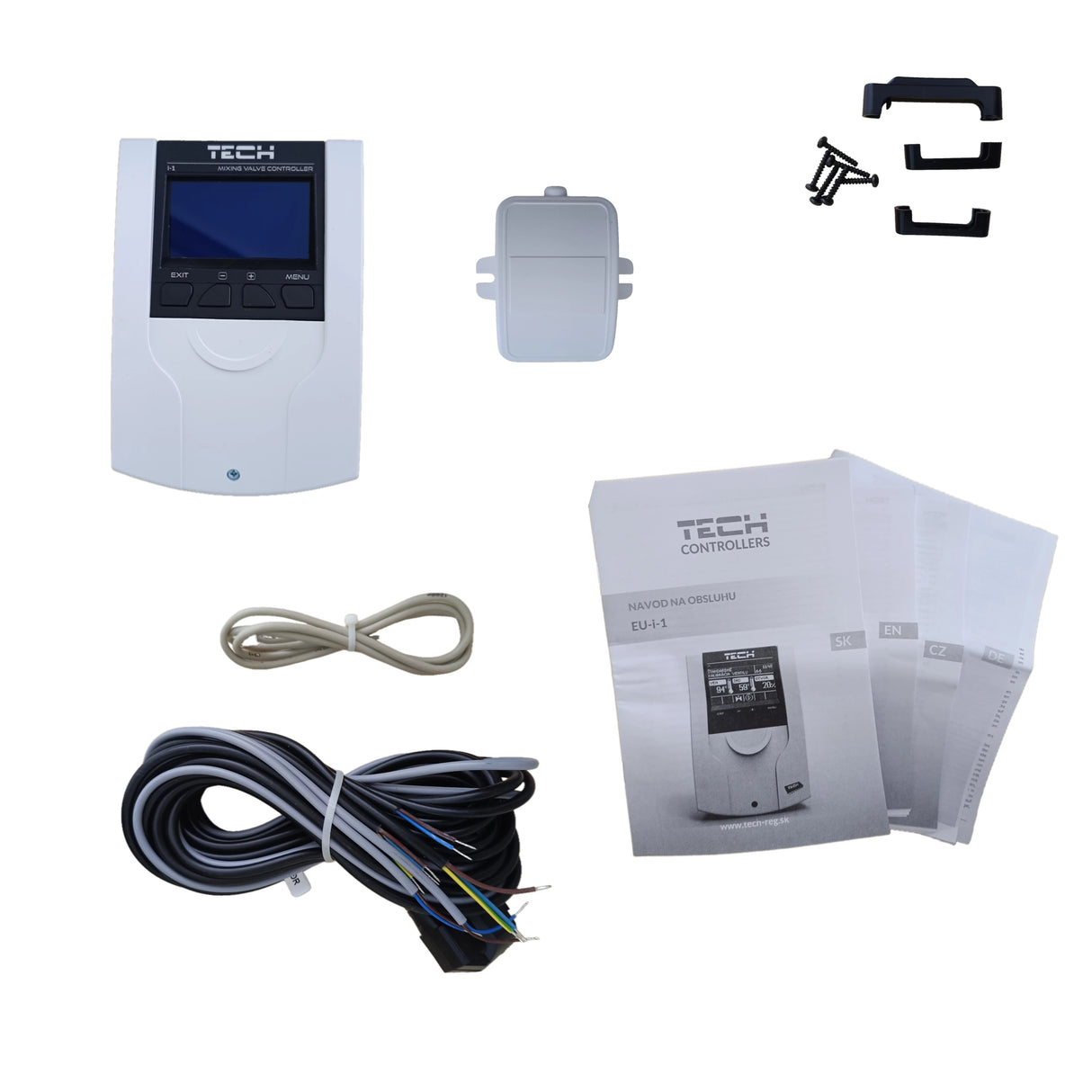 TECH EU-i-1 mixing valve controller 3/4-way - heating curve & return protection