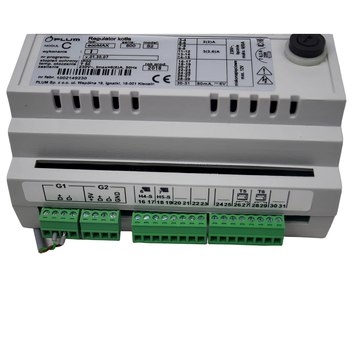 Prodlužovací modul C pro ovládání GEMA