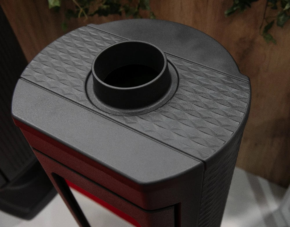 Τζάκι από χυτοσίδηρο σχεδιαστή Plamen Tara – ανεξάρτητα από τον αέρα του δωματίου