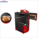Rote und schwarze Holzvergaserheizung für Attack SLX Profi 50 kW