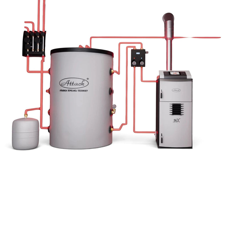 Holzvergasser 45 kW ATTACK SLX 45 Profi