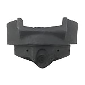 Dunkelgraues Gusseisenhalter für Thermoflux Pelling Eco Brennertopf bis 2013