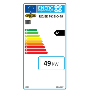 Holzvergaserkessel ROJEK PK BIO 50 kW - Effiziente Wärme für feste Brennstoffe 🔥.