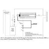 Nachheizmodul Notheizung Durchlauferhitzer  1 1/2" MDC 230.