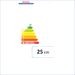 Energieeffizienzlabel für den Defro Optima HG 25 Holzvergaserkessel 25 kW