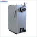 Silberfarbener industrieller Kessel mit schwarzen Akzenten für Defro Optima HG 25 kW
