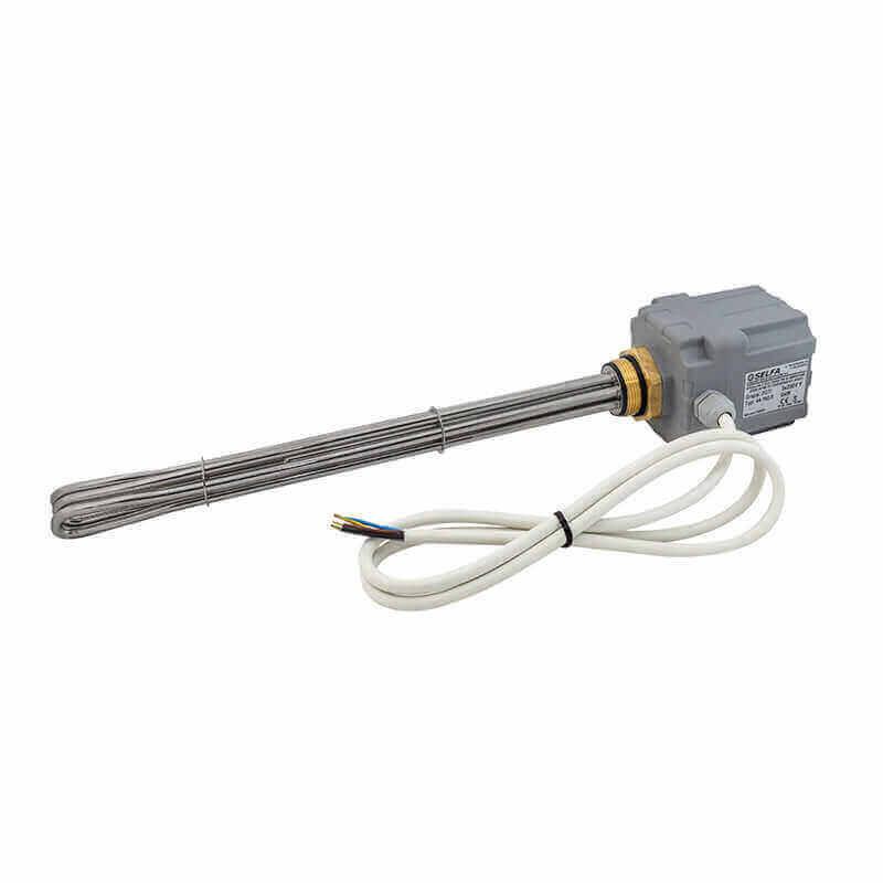 Elektroheizstab mit Regler und Thermostat 6,0 kW - GEMA Shop