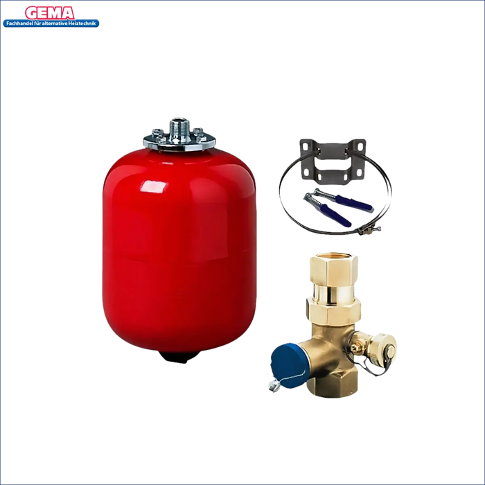 Plumbing expansion tank and valve kit für Energieeffizienzlabel Attack SLX Lambda Touch Heizkessel