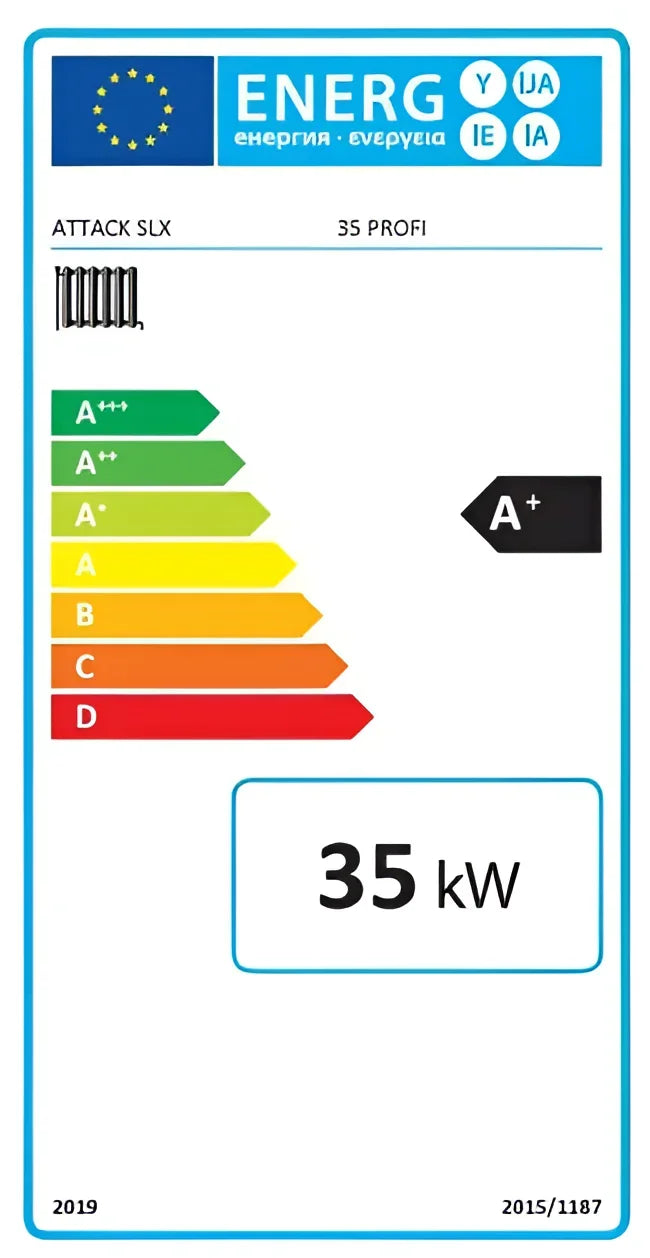 Holzvergaserkessel Attack SLX Profi 35 kW – Effiziente Wärme 🔥🌲.