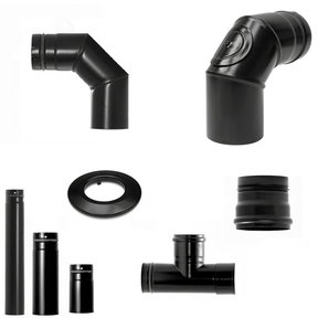 Rauchrohr für Pelletöfen.