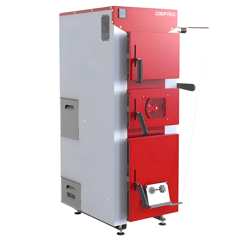 Festbrennstoffkessel Defro DWS 12 kW – Efektyvus šildymas mediena - anglimi 🔥 - GEMA Shop