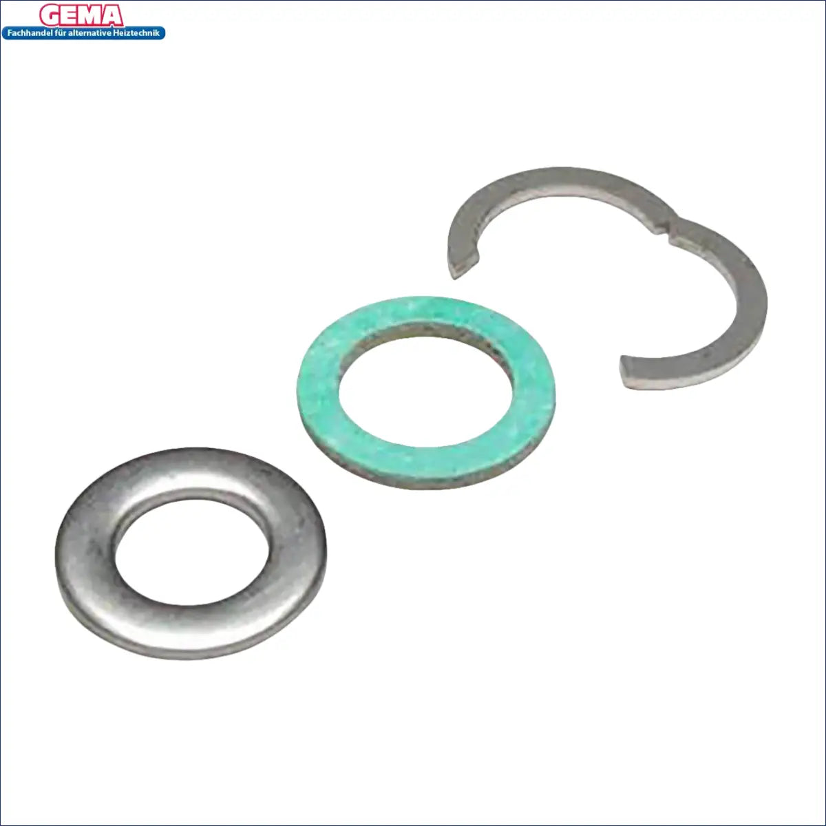 Assorted washers and split ring für DN20 Solarleitung als boilers und boiler-zubehör