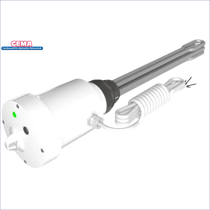 Immerschraker mit spiralförmigem Heizelement für Heizstab Heizpatrone 9 kW AG 1 ½“