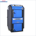 Blaue und graue Festbrennstoffheizung des Produkts Holzvergaser Atmos DC 30GSE