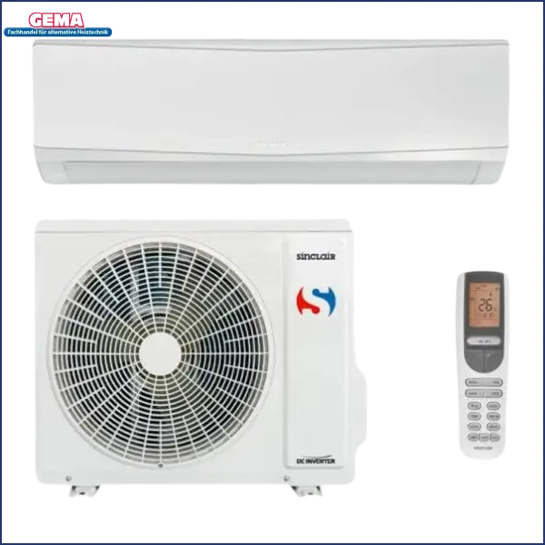 Weiße split Klimaanlage Keyon Serie mit Fernbedienung für effiziente Kühlung
