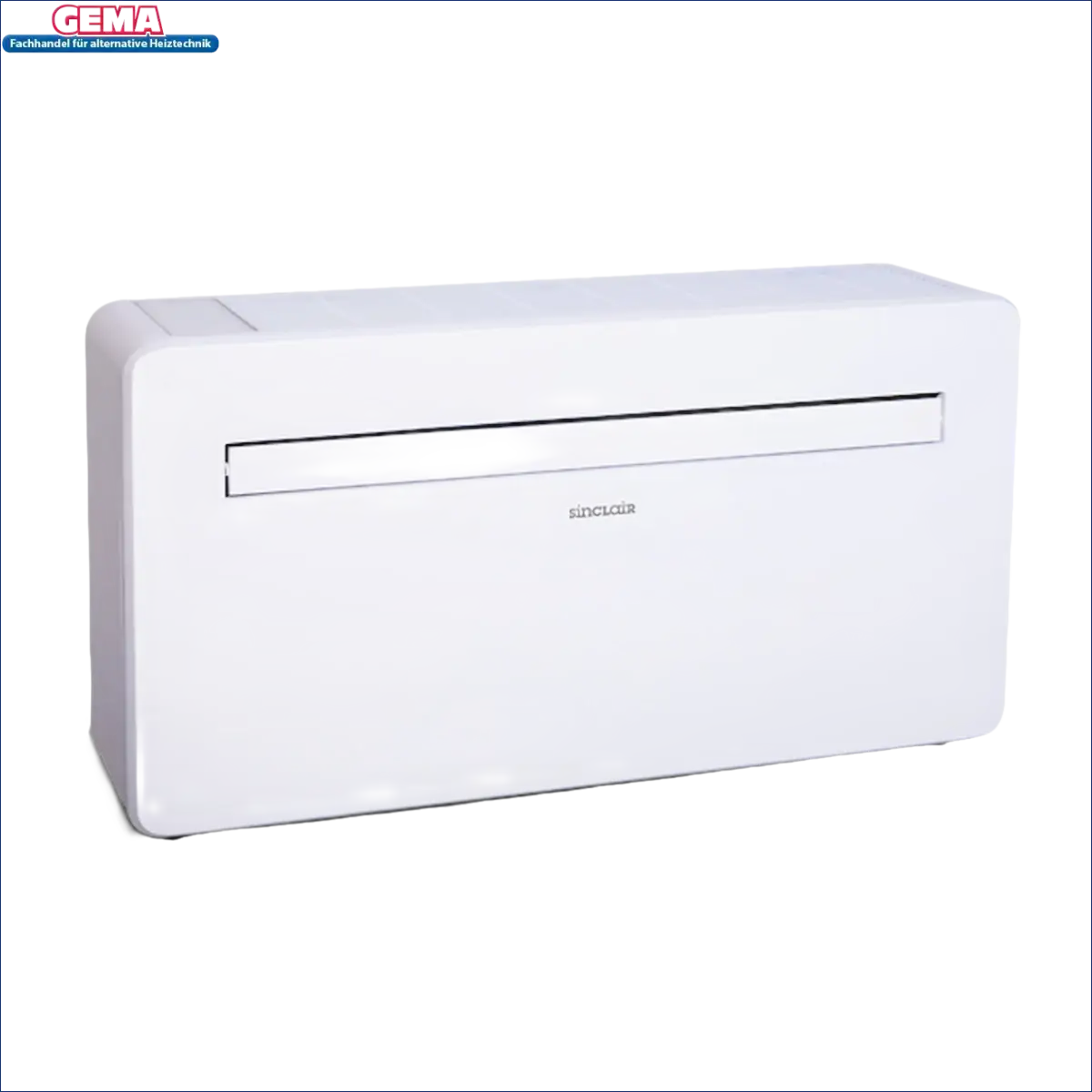 Weiße Standklimaanlage Monoblock ASM-12BI Sinclair mit R32 für effiziente Kühlung