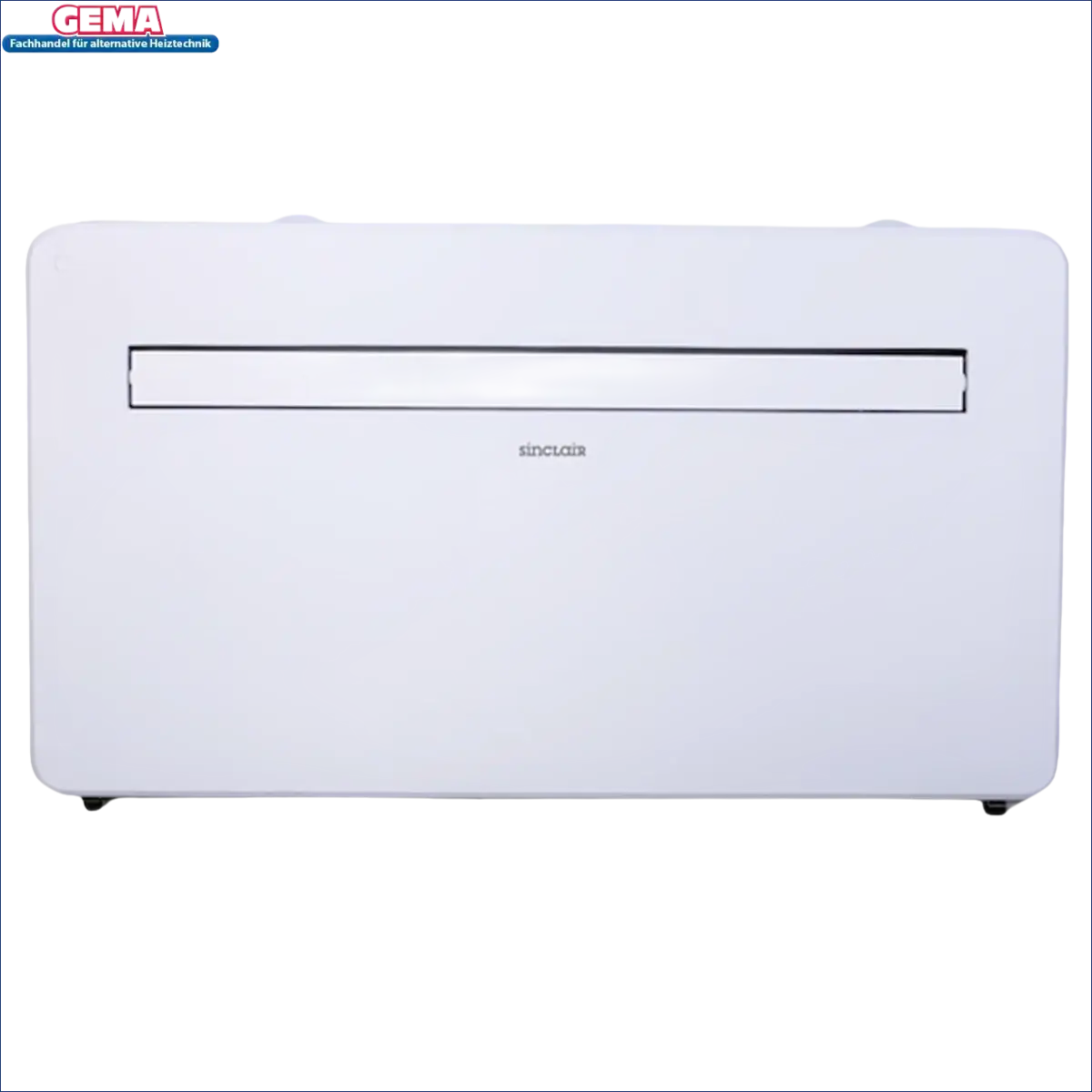 Weiße tragbare Klimaanlage Sinclair Monoblock ASM-12BI mit R32 für effiziente Kühlung
