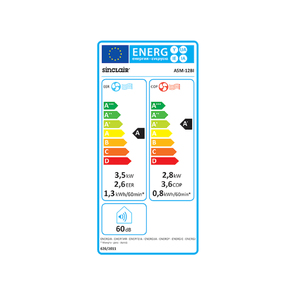 Klimaanlage - Monoblock ASM - 12BI Sinclair Monoblock mit R32 - GEMA Shop