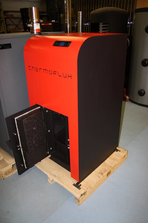 kompakter Pelletkessel Thermoflux Interio 18 kW - GEMA Shop
