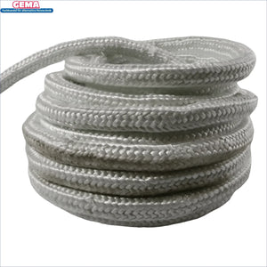 Gecoiltes geflochtenes graues Seil für MPM DS Holz Türdichtung 20x20mm