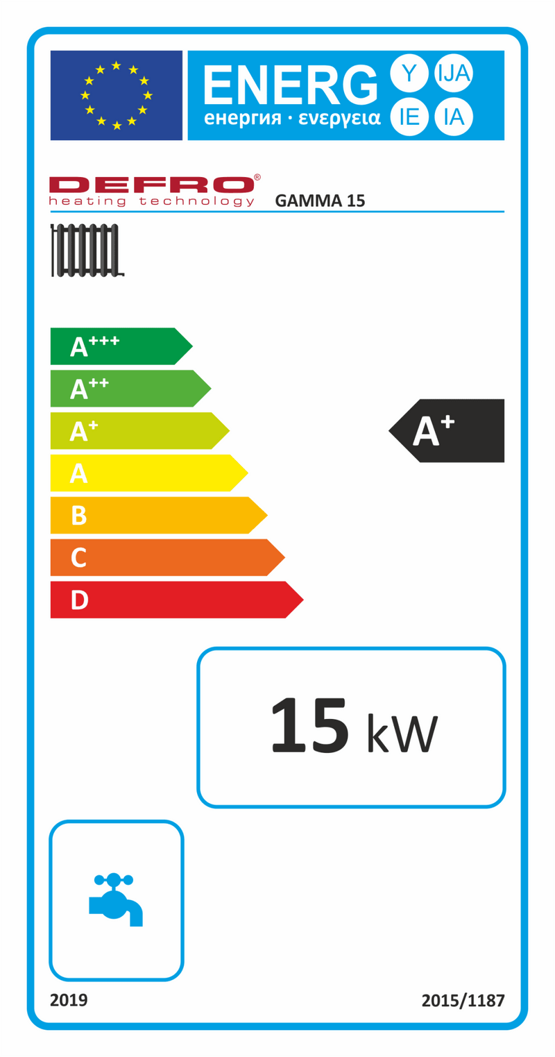 Pelletkessel DEFRO Gamma 15 kW - GEMA Shop