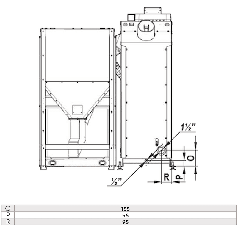 Pelletkessel Defro Komfort Ekopell 25 kW - GEMA Shop