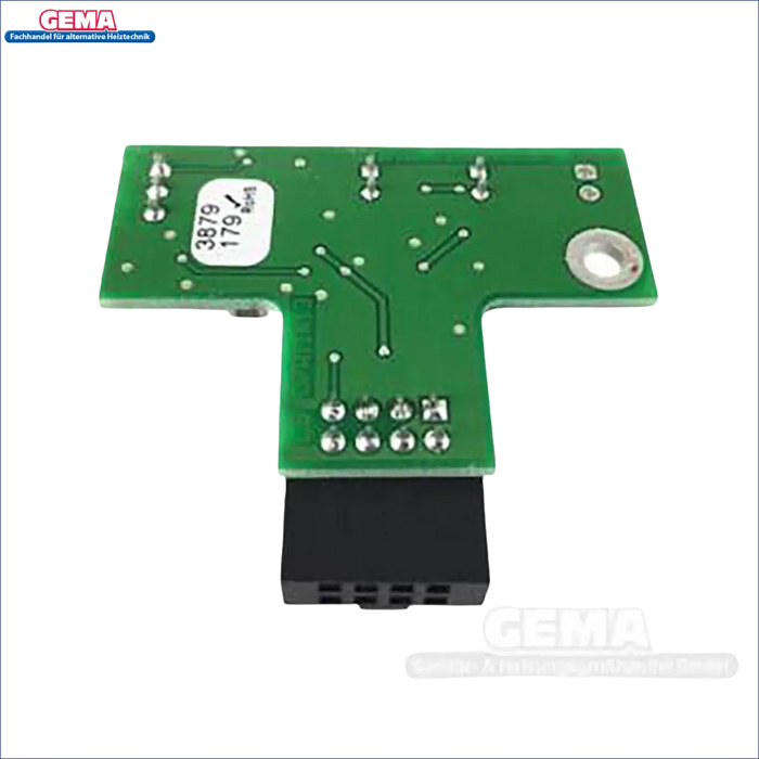 Grüne Platine mit schwarzem Anschluss für Thermoflux Pelling ECO Serie Adapter