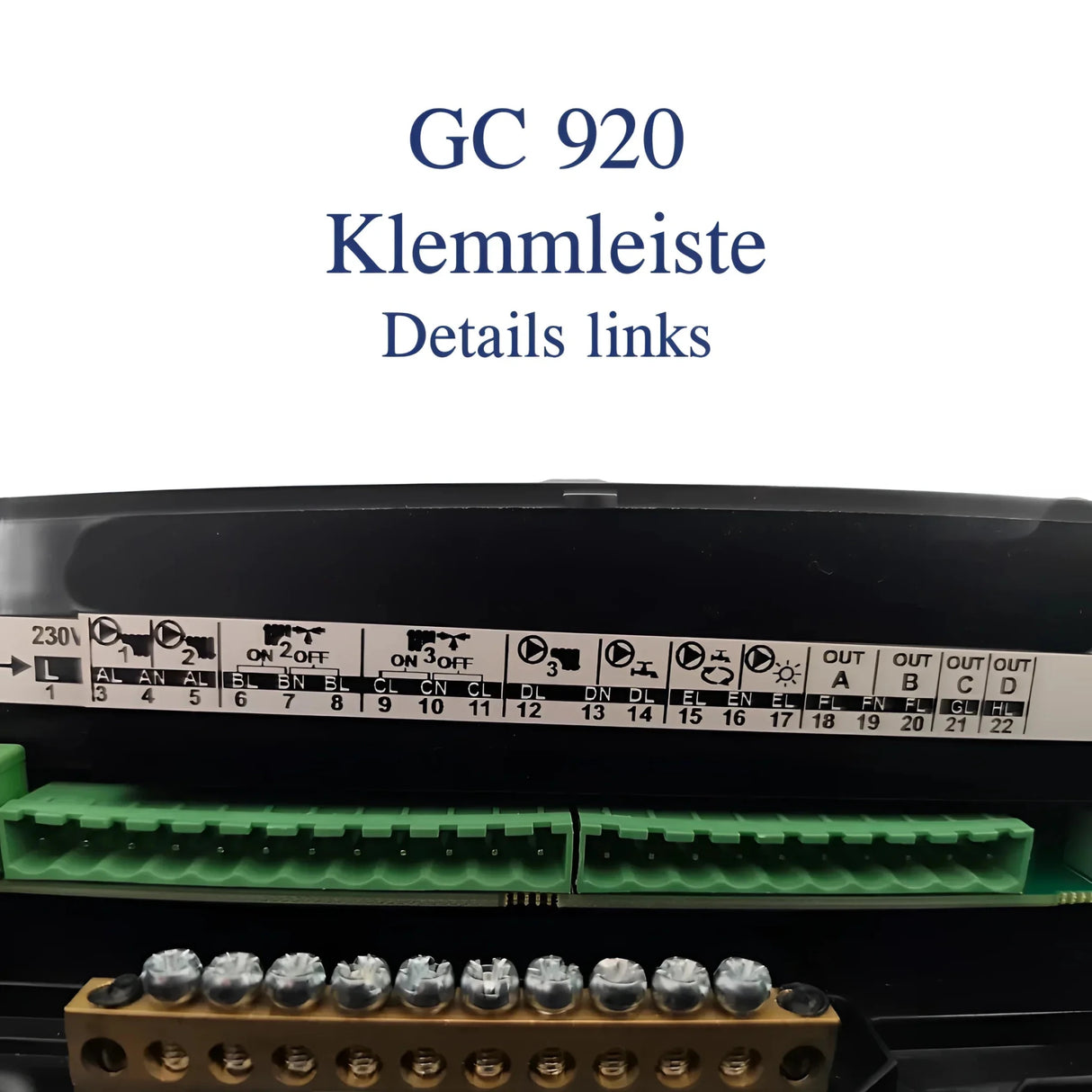 Plum Gema CONTROL 920 Heizungsregler witterungsgeführt für Zentralheizung - GEMA Shop