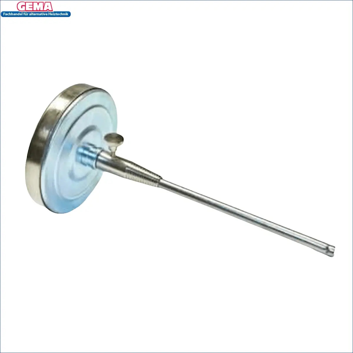 Rauchgasthermometer von Afriso für Boilers mit rundem Zifferblatt