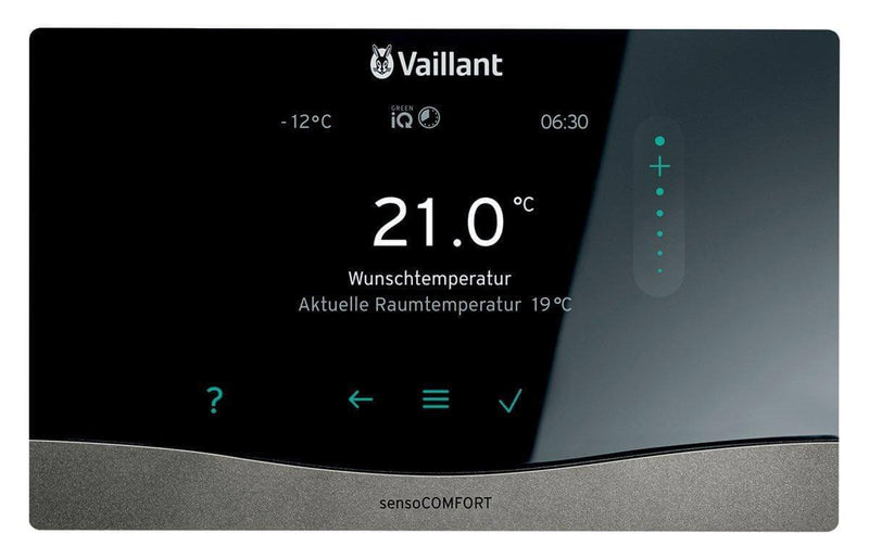 Vaillant gaspanna + ackumulatortank + reglering.