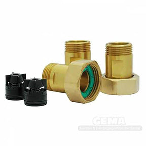 Verschraubungssatz mit Außengewinde - GEMA Shop